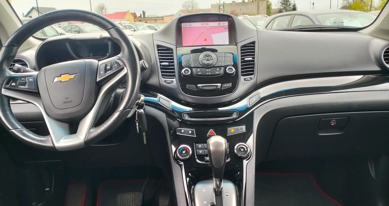 Chevrolet Orlando cena 28900 przebieg: 220407, rok produkcji 2012 z Zagórz małe 562